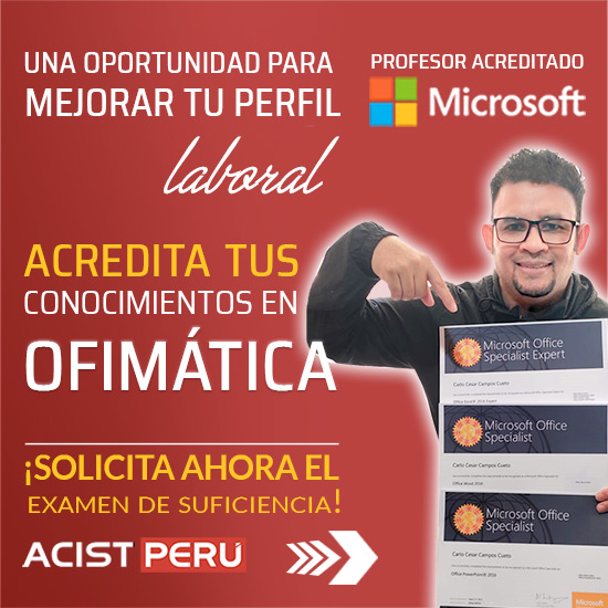 Obtener Certificado de Ofimática en un día